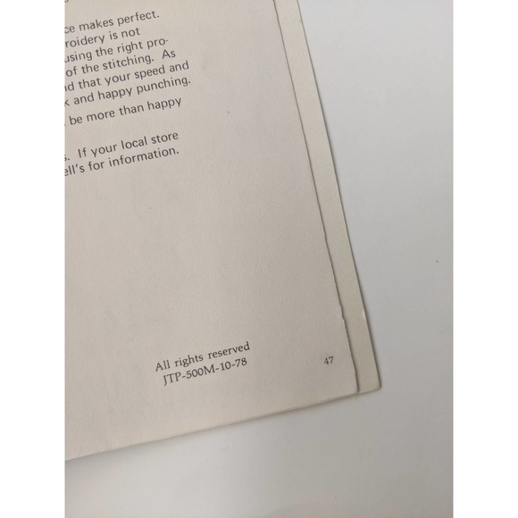 VTG 1977 Jonell's Transfer Patterns for Loop Embroidery ~ Retro Iron On Patterns - Picture 8 of 9